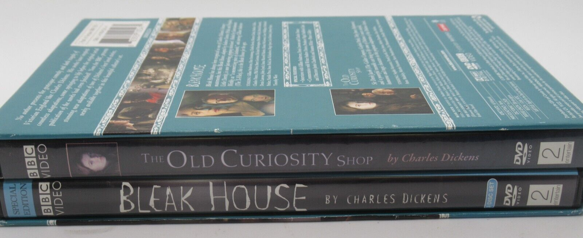 Bleak House & Old Curiosity Shop [DVD] New -Charles Dickens