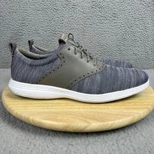 Cole Haan Grand Tour Mens Size 11 M Gray Knit Oxfords Sneakers Shoes C31346