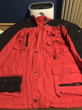 Texxor Outdoor Und Multifunktionsjacke Rot/Schwarz Grösse XXL