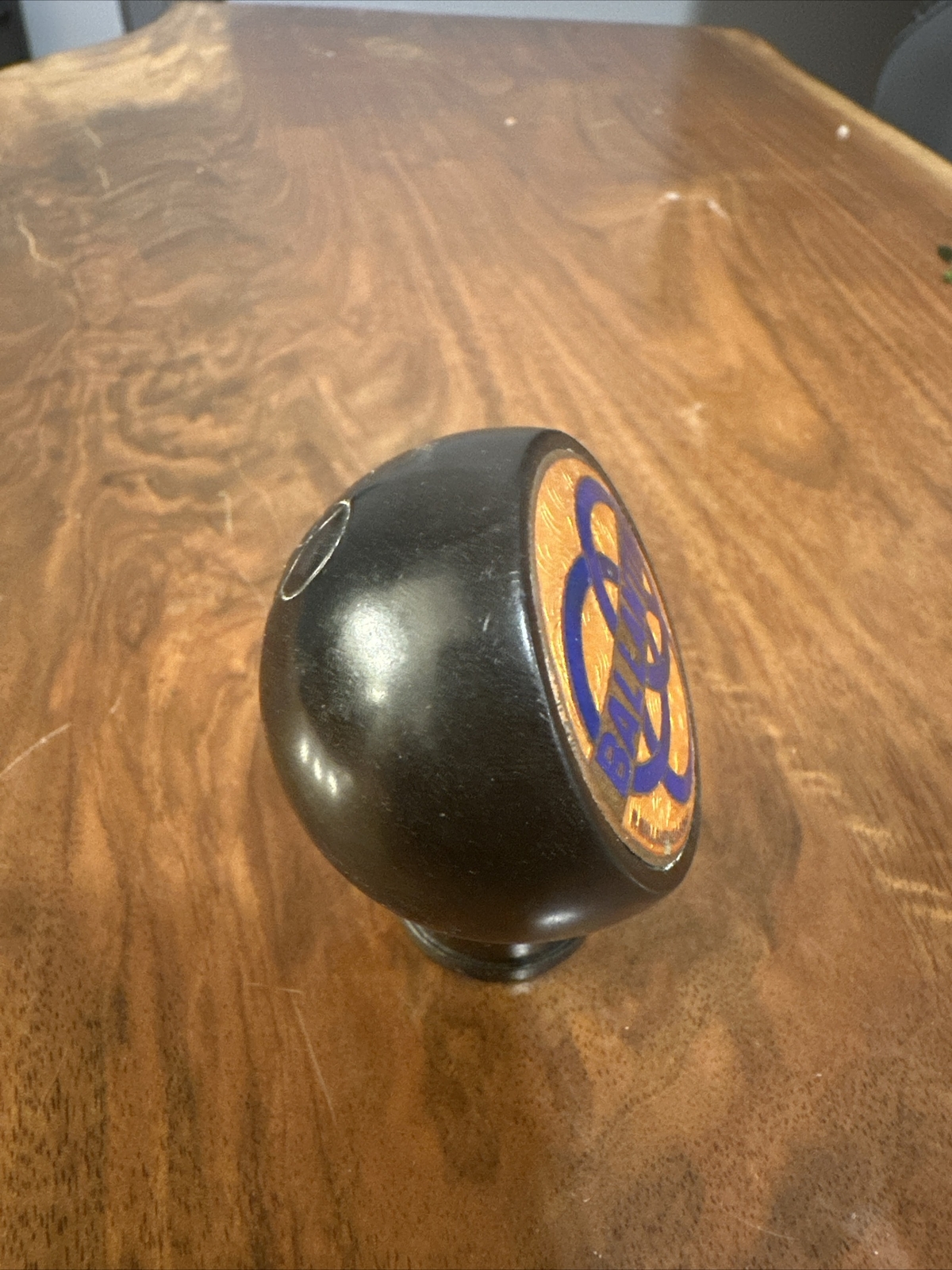 Vintage 1930s Ballantine Beer Ball Knob Tap Handle New Jersey Very Nice