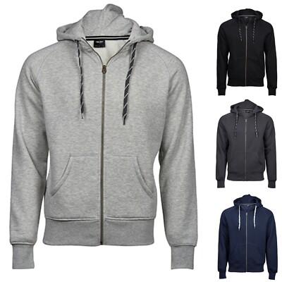 Fashion FullZip Hood Kapuzensweatjacke gekämmte Baumwolle Schwere Qualität Weich