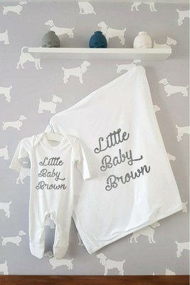 personalised baby outfits