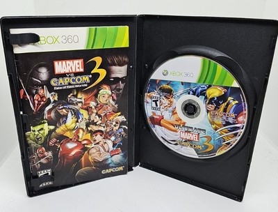 Ultimate Marvel vs Capcom 3 Xbox 360 (Xbox 360, 2011) Disc & Manual Only Tested