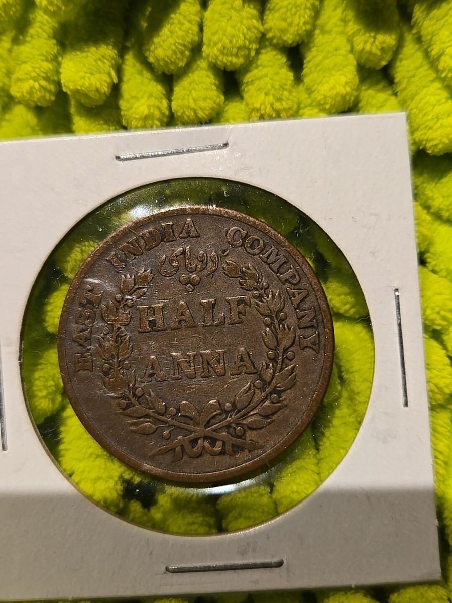 1835 Half Anna | eBay