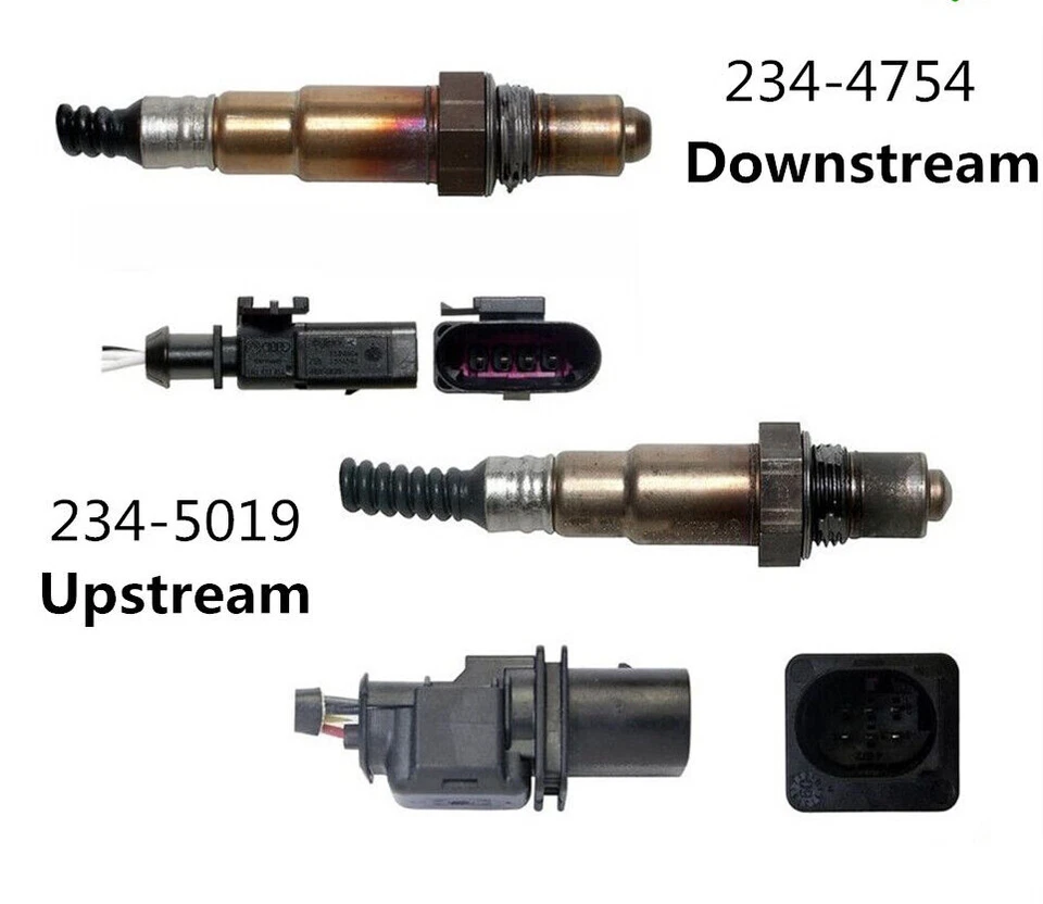 2PCS Oxygen O2 Sensor For 2011-2018 Audi A4 allroad A5 Quattro A6 Q5 2.0L Turbo - Imagen 2 de 4