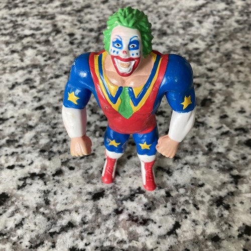 1994 WWF WWE Just Toys Doink bendie Bend-ems Wrest...
