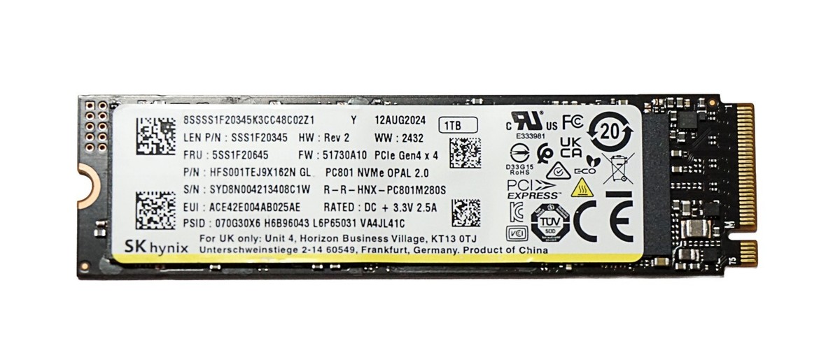 PCパーツ SSD M.2 2280 1TB WDS100T2B0C-00PXH0 - 1TB M.2 2280 NVMe SSD Module | eBay