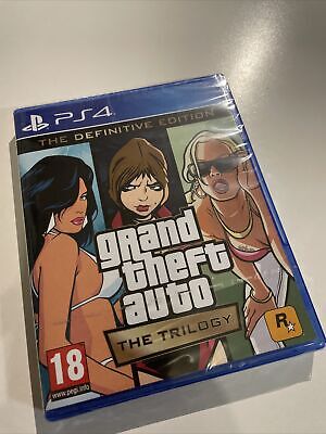 Grand Theft Auto the Trilogy [ The Definitive Edition ] (PS4) NEW 