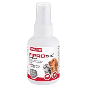Details About Fiprotec Beaphar Spray Antiparasitaire Puces Poux Pour Chien Et Chat 100 Ml