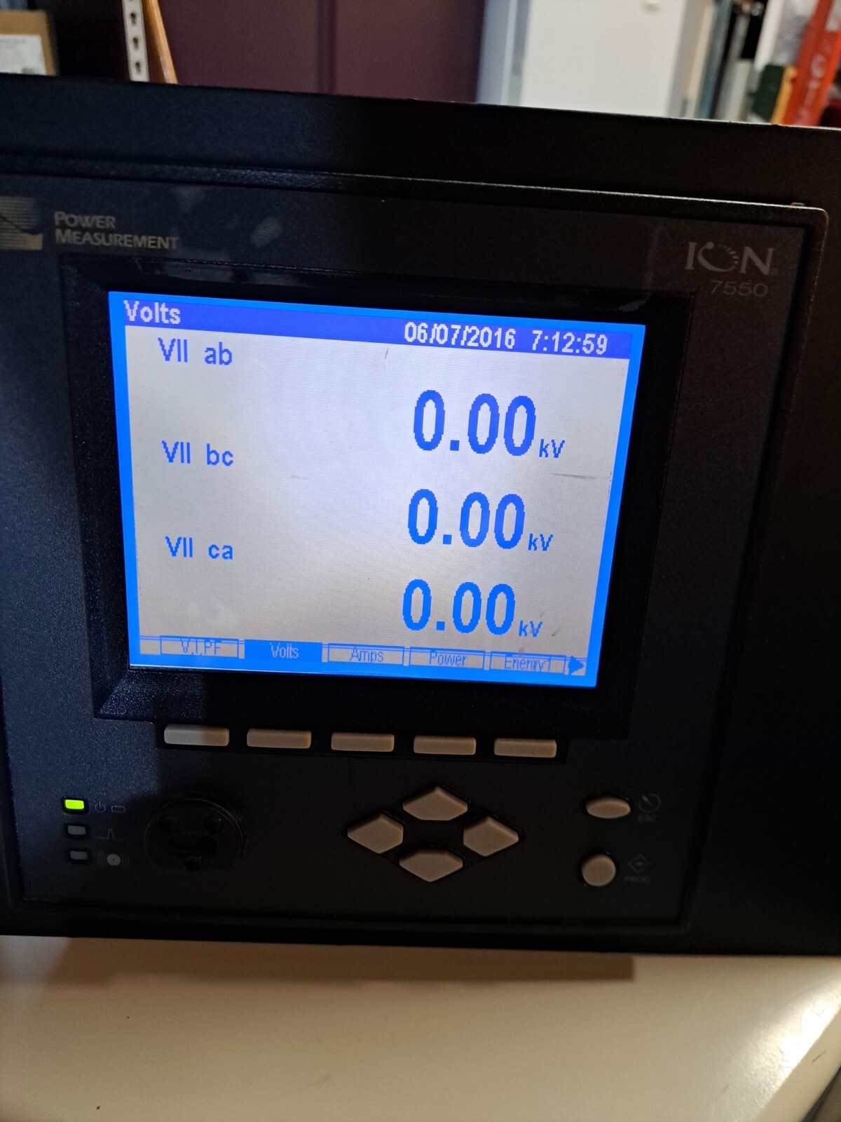 Power Measurement ION Model 7550 Power logic Analyzer 