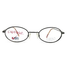 Trendsetters T302S BRN Safety Eyeglasses Frames Brown Round Full Rim 49-21-135
