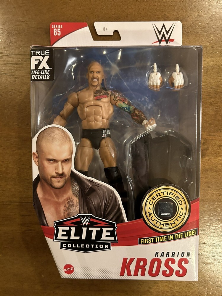 WWE Mattel Elite Karrion Kross Series 85 Figure First Time In The Line NXT