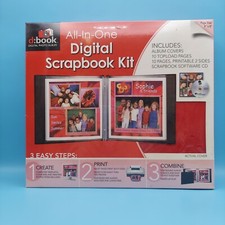 Digital Scrapbooking Kit - Red Scrapbook