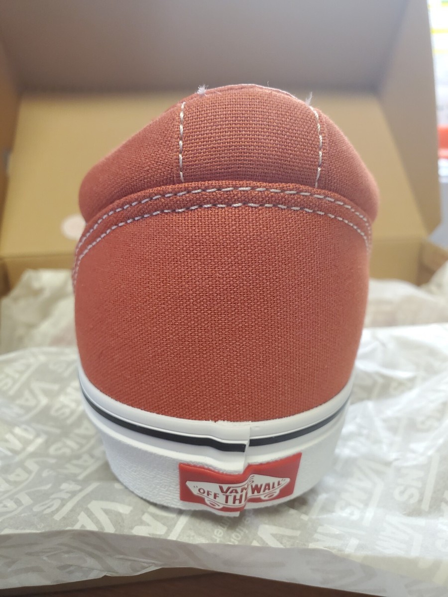 Size 11 VANS Ward Canvas Burnt Ochre Rust