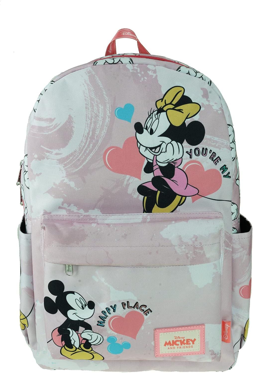 - Classic Disney - Minnie Mouse Pink 17" School Bag New
