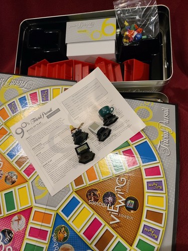 Trivial Pursuit 90er Time Capsule Edition Brettspiel Parker Bros. Komplett! - Bild 2 von 3