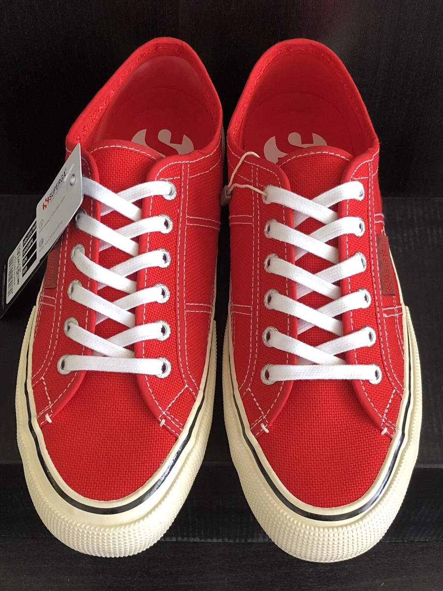 NEW Superga x Paura Men s Low cut Red Sneakers US 9 EUR 42 RARE