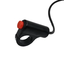 7/8 22mm Motorcycle Handlebar Push Button Switch Horn Switch Stop Start Kill...