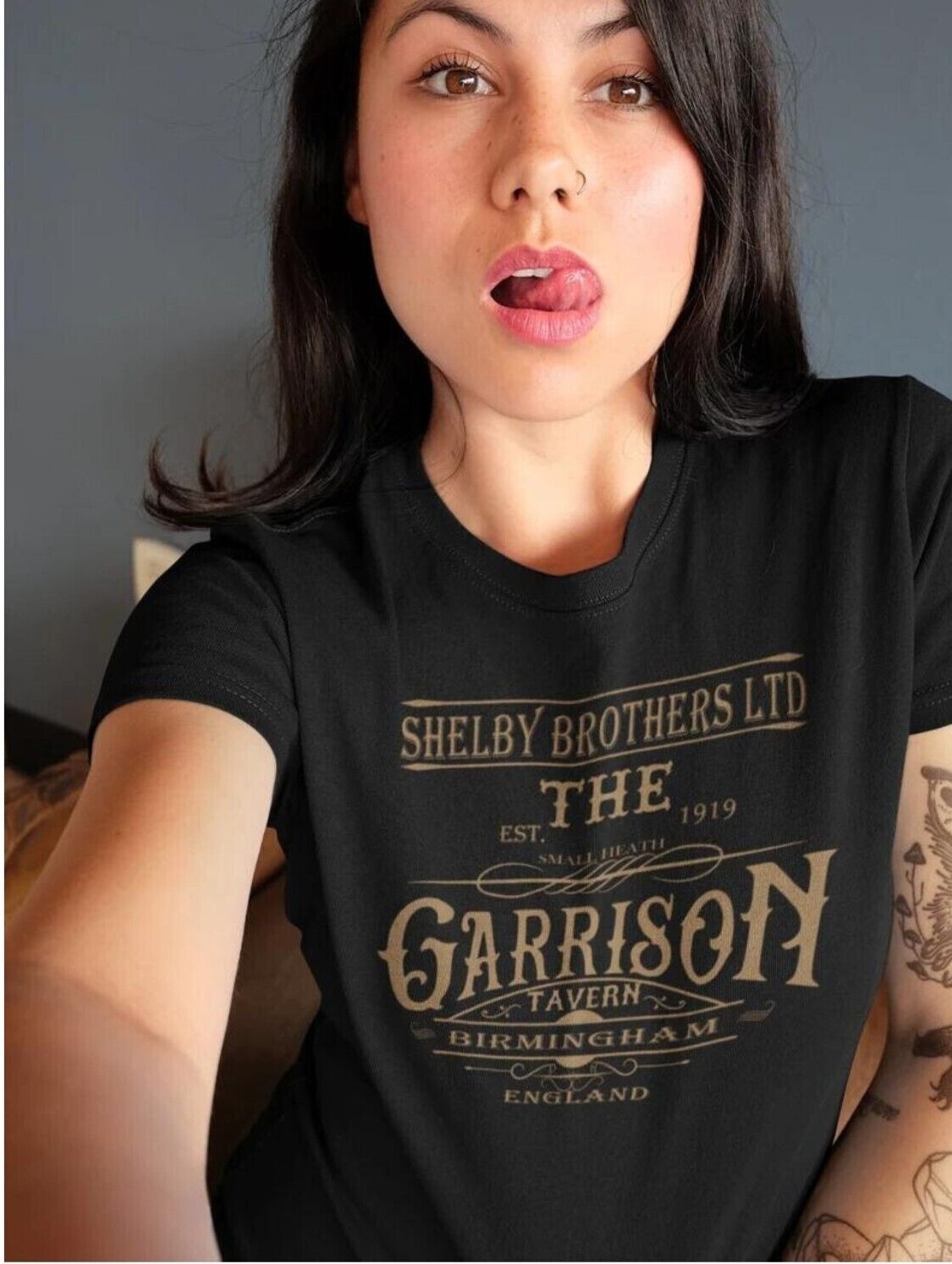 Peaky Blinders Shirt - High Quality Soft Tshirt, Shelby Brothers, Birmingham