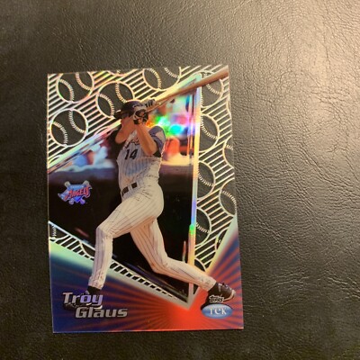 C32b   1999 Topps Tek #10a Troy Glaus California angels￼￼￼￼ ￼￼￼,￼pattern￼ 16
