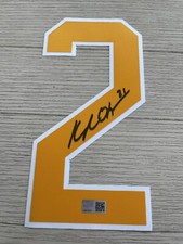 Kyle Okposo #21 Signed #2 Buffalo Sabres Pro Jersey Number