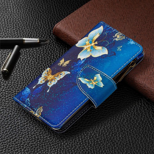 Zipper Wallet Bag Flip Book Cover Case For Samsung S21 FE A32 A12 A52 A51 A42 5G - Picture 10 of 22