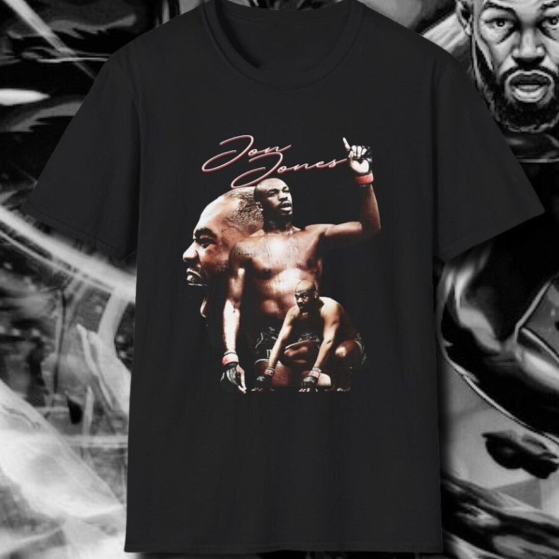 Jon Jones Fan Gift Unisex Shirt Sizes S-5XL Style 13D56