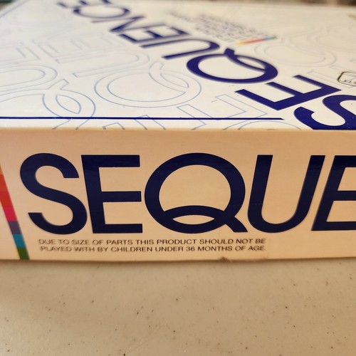 SEQUENCE Game Of Strategy With Board Cards Chips Complete Vintage 1995 Jax - Picture 12 of 16