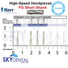 UpTo100x FGSS556 FGSS557 FGSS558 FGSS557L Kerr Dental Carbide Burs FGSS Bur