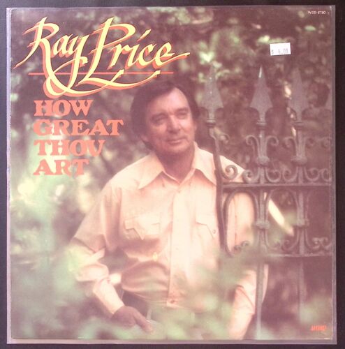 RAY PRICE HOW GREAT THOU ART WORD RECORDS VINYL LP 116-40W - Picture 1 of 4