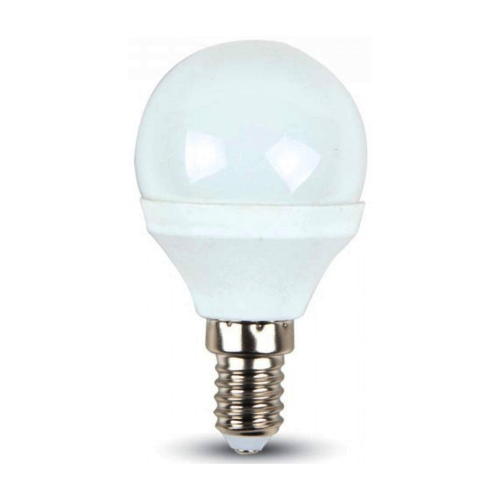 V-TAC PRO VT-236 LAMPADINA LED E14 5,5W MINIGLOBO P45 CHIP SAMSUNG - LUCE BIANCO