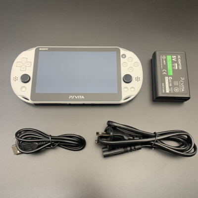 SONY - 【おまけ付】PlayStationVITA   PCH-2000 ZA22 Playstation vita Wi-Fi model PCH-2000 ZA22 Slim Glacier