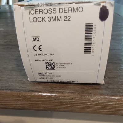 Ossur Iceross Dermo Lock 3MM 22 Prosthetic Silicone Liner