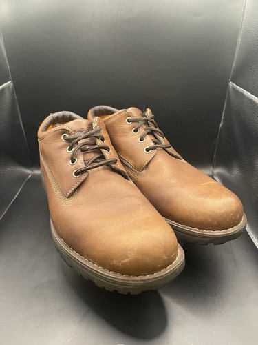 Timberland Stormbuck Oxford Zapatos Impermeables de Cuero Marrón (78503) Para Hombre Talla 10” - Imagen 2 de 9