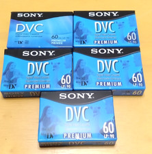 SONY - DVC Tape - TDK - LOT of 10 - DVC 60 - NEW - Factory Sealed