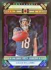 2024 Panini Photogenic Caleb Williams Purple Rookie Portrait RC #/75 Bears