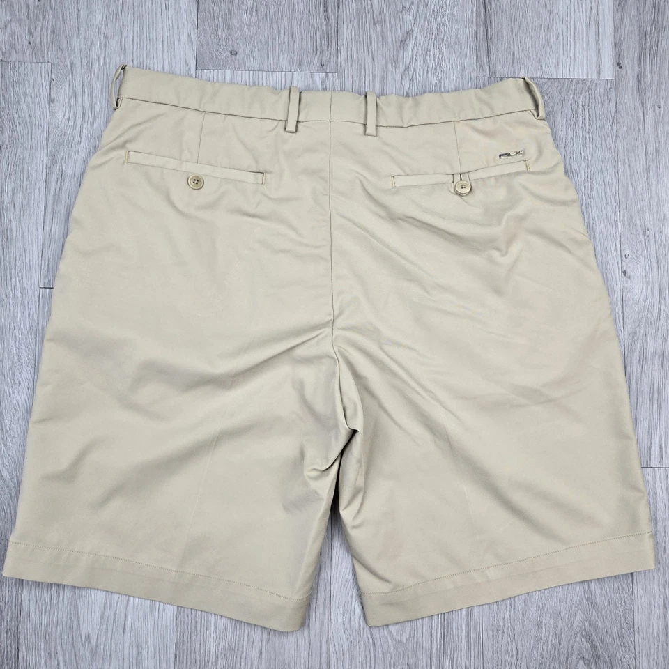RLX Ralph Lauren Shorts 35 Khaki Chino Golf Casual - Image 2 of 4