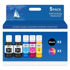 Compatible T502 Ink Refill Bottles For ET2850 ET3850 ET4850 ET15000 Models