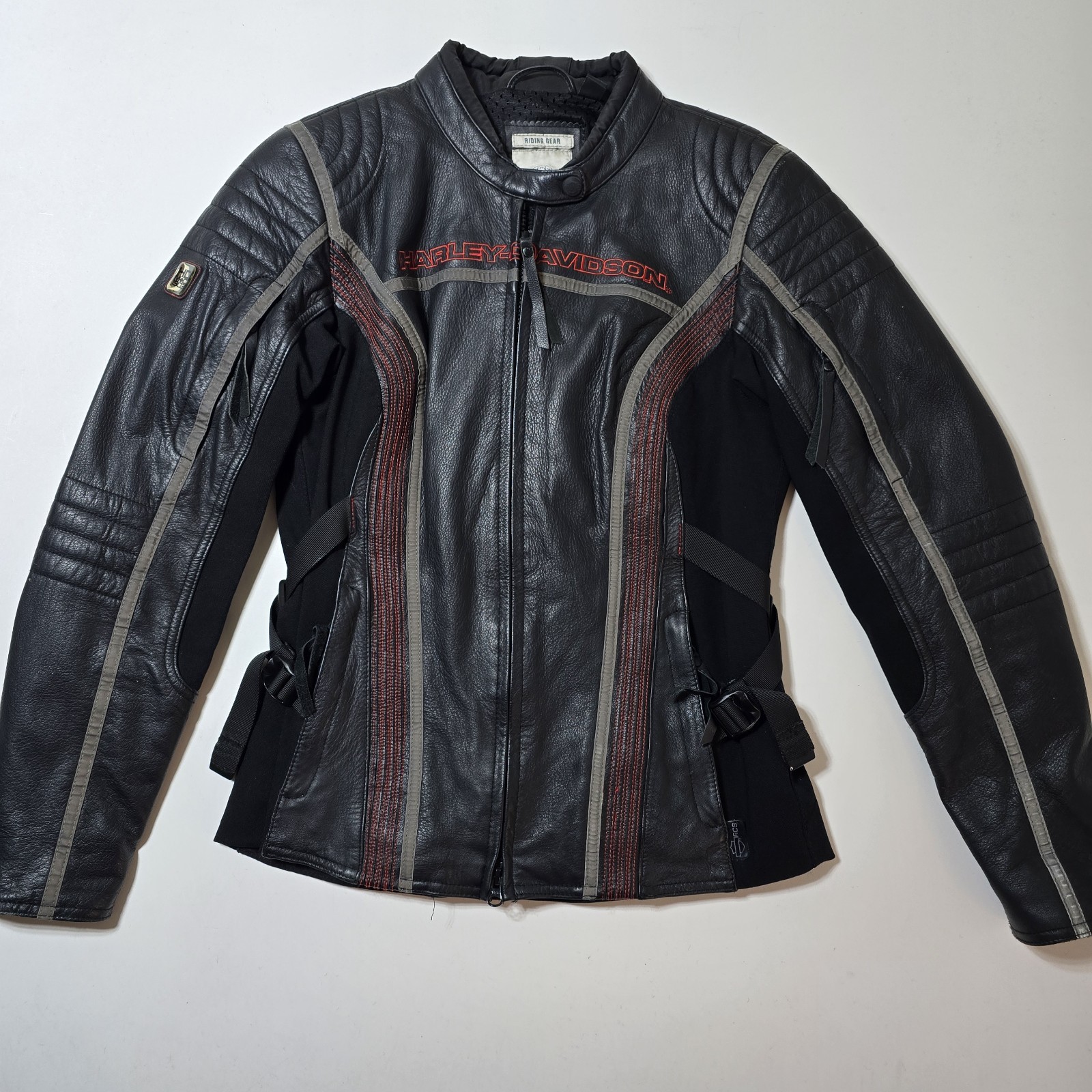 Harley Davidson Womens Leather Jacket Medium