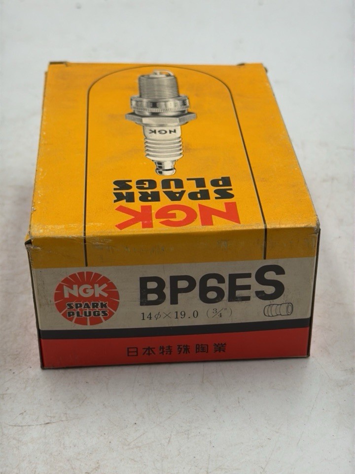 NGK BP6ES spark plug 14mm 3/4 copper core set 10 NEW