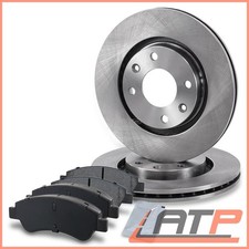 DISCOS FRENO VENTILADOS Ø266 + PASTILLAS DELANTERAS PEUGEOT 206 01-09 CC 01-07 207 208 307