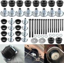 KF04060BK Body Mount Bushing Kit Fits for 2008-2016 Ford F250 F350 Super Duty 2W