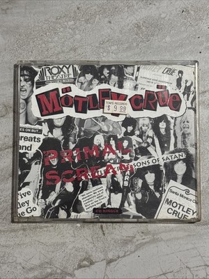 Mötley Crüe - Primal Scream (4 Track CD Single 1991) Import Germany