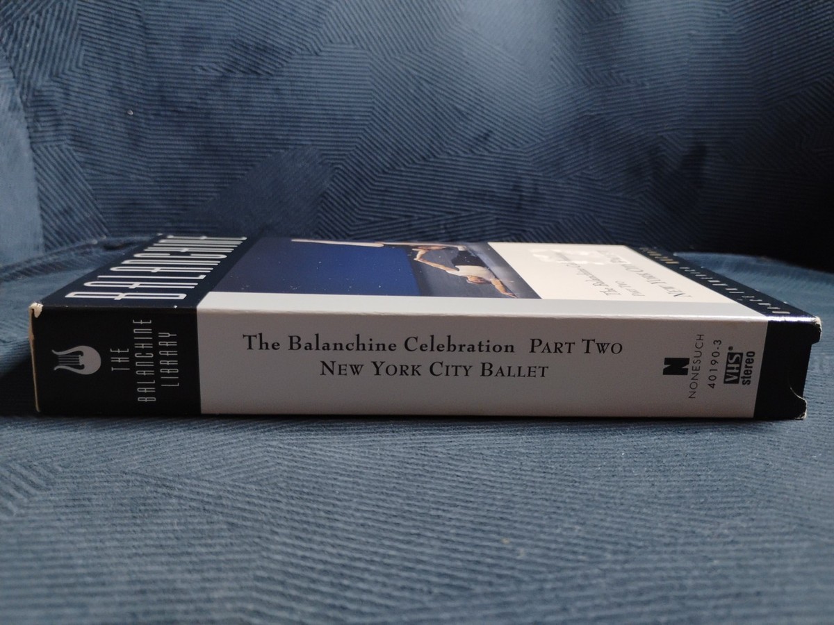 バランシンの祝典 パート2 VHS Balanchine Celebration Balanchine Library, The: The Balanchine Celebration Part Two (VHS