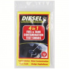 DIESEL MECHANIC IN A BOTTLE Diesel Fuel Tester: Diesel Fuel Test, 10 Swabs