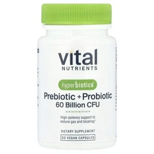 Hyperbiotics®, Prebiotic  + Probiotic, 30 Vegan Capsules