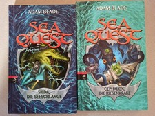 Sea Quest - Cephalox, die Riesenkrake & Silda, die Riesenschlange von Adam Blade