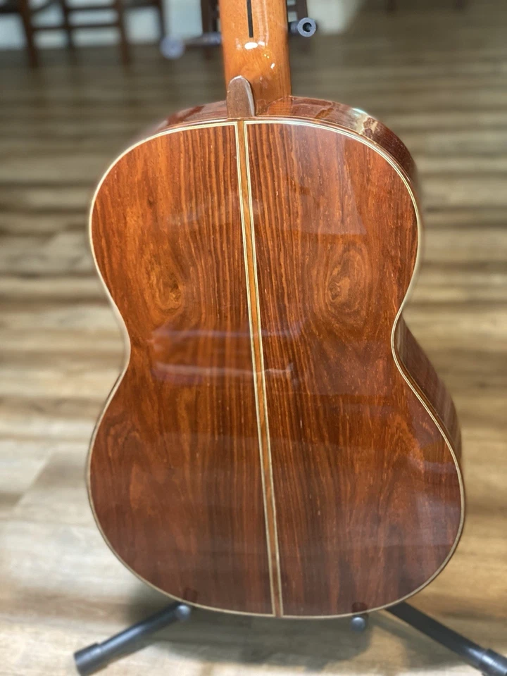 Solid Cocobolo, Spruce, Ebony Classical Guitar, Hand Made - Image 3 of 4