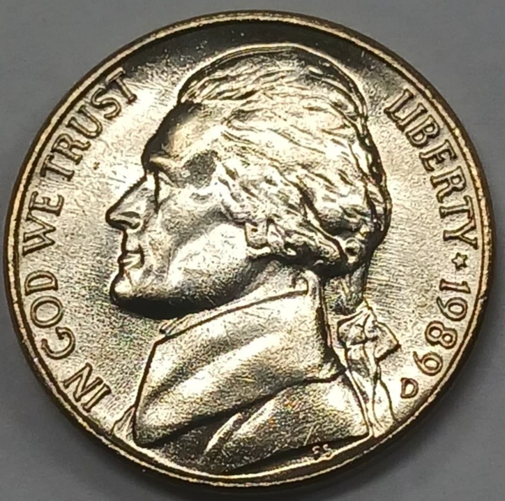 1989 US Jefferson Nickels (1938-Now) for sale | eBay