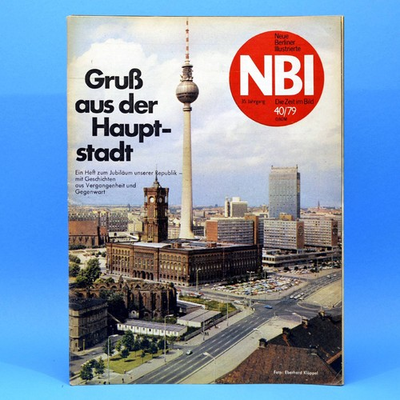 #ad DDR NBI 40 1979 Elektrokohle Berlin Palast der Republik Marzahn Radsport Alex C EUR 9.99